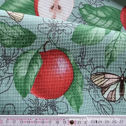 Fincsi alma darázs szövet 50cm széles