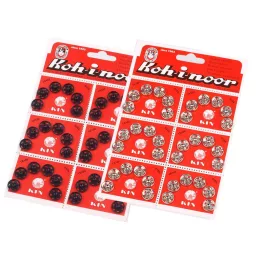 Patent fém / összenyomható gomb 4-es