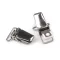 Nadrágtartó csipesz 20 mm - nikkel (2 db-os csomagolás)