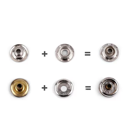Patent karikával Ø15 mm (AM6) erős anyagokra, ömlesztett