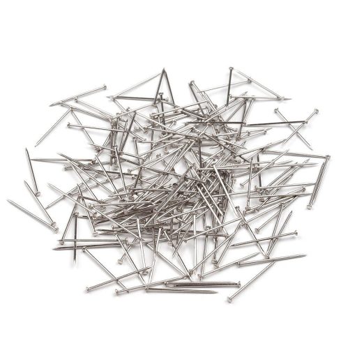 Rövid gombostű acél 18 mm