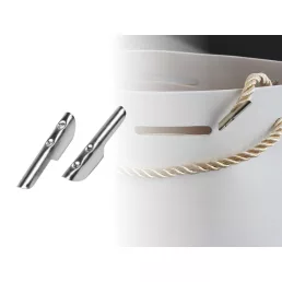 Fém zsinórvég 4x19 mm papírtáskára