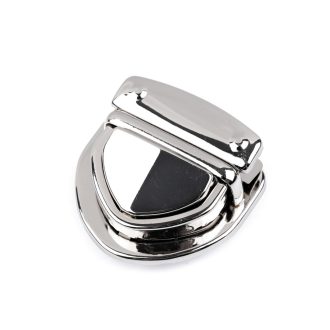 Fém táska zár 45x45 mm kapocs