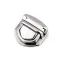 Fém táska zár 30x33 mm kapocs - 1 nikkel (1 szett)
