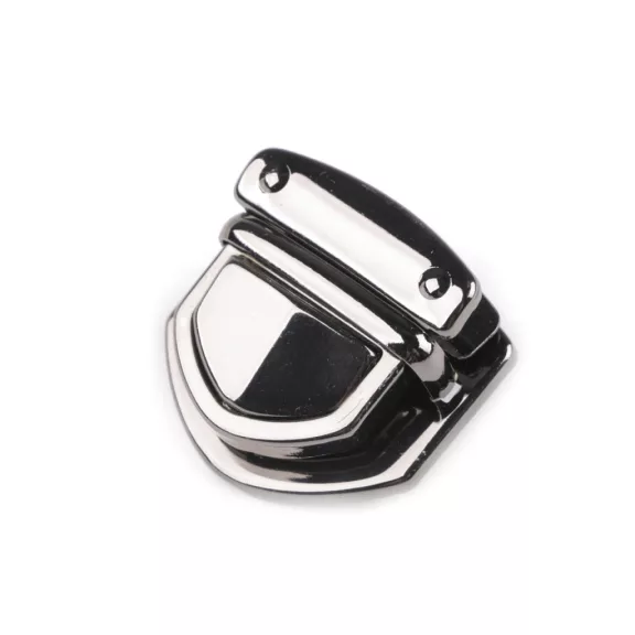 Fém táska zár 30x33 mm kapocs - 3 nikkel fekete (1 szett) Fém táska zár 30x33 mm kapocs - 3 nikkel fekete (1 szett)