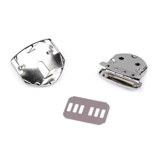 Fém táska zár 30x33 mm kapocs