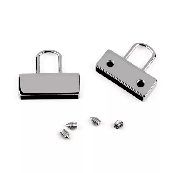 Fém vég sávra szélessége 20 mm - 1 nikkel (20 db-os csomagolás) Fém vég sávra szélessége 20 mm - 1 nikkel (20 db-os csomagolás)