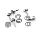 Kétlábú szög / fém lábak kézitáskákhoz Ø12 mm - 1 nikkel (50 szett) Kétlábú szög / fém lábak kézitáskákhoz Ø12 mm - 1 nikkel (50 szett)