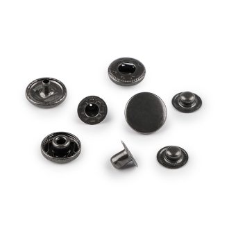   Beüthető automata fém paten Ø15 mm közepes vastag anyagra, nemesacél