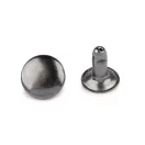 Szegecs Ø9 mm üreges - 2 nikkel fekete (100 pár)