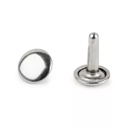   Szegecs duplafejű bőrre és vastagabb anyagokra Ø9 mm üreges