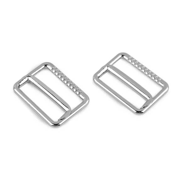 Nadrágcsat / állítócsat hevederállító széles 25 mm - 1 nikkel (6 db-os csomagolás) Nadrágcsat / állítócsat hevederállító széles 25 mm - 1 nikkel (6 db-os csomagolás)