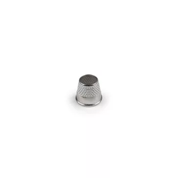   Nyitott gyűszű Ø16; 16,5; 17; 17,5; 18 mm - 2 (16,5 mm) nikkel (5 kártya)