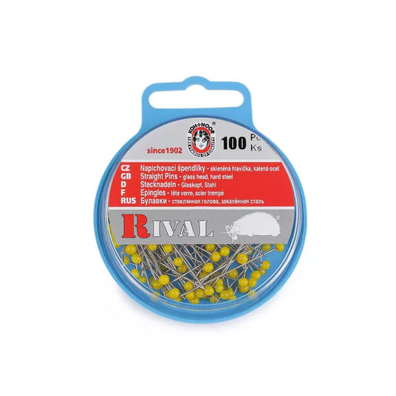 Üvegfejű gombostű hossz 31; 38 mm - 2 (38 mm) sárga (10 doboz) Üvegfejű gombostű hossz 31; 38 mm - 2 (38 mm) sárga (10 doboz)