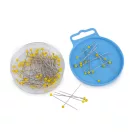 Üvegfejű gombostű hossz 31; 38 mm - 2 (38 mm) sárga (10 doboz) Üvegfejű gombostű hossz 31; 38 mm - 2 (38 mm) sárga (10 doboz)
