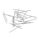 Acél gombostű hossz 26 mm - nikkel (1 doboz) Acél gombostű hossz 26 mm - nikkel (1 doboz)