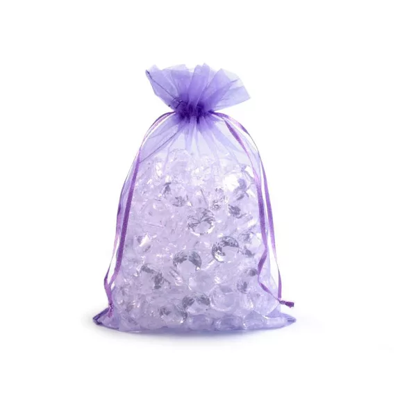 Organza ajándéktasak 17x23 cm - 5 lila világos (30 db-os csomagolás) Organza ajándéktasak 17x23 cm - 5 lila világos (30 db-os csomagolás)