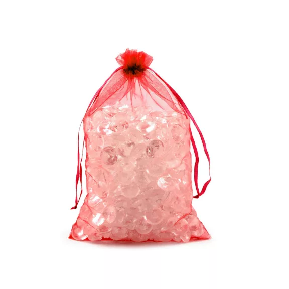 Organza ajándéktasak 17x23 cm - 12 piros (10 db-os csomagolás) Organza ajándéktasak 17x23 cm - 12 piros (10 db-os csomagolás)