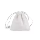 Ajándék tasak 8x8 cm textil zsák - 1 természetes fehér (1 db-os csomagolás) Ajándék tasak 8x8 cm textil zsák - 1 természetes fehér (1 db-os csomagolás)