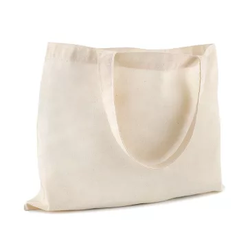   Textil táska pamut festhető 38x30 cm - 2 bézs világos (4 db-os csomagolás)