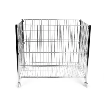   Turkáló kosár 60x80x90 cm - ezüst söt (1 db-os csomagolás)