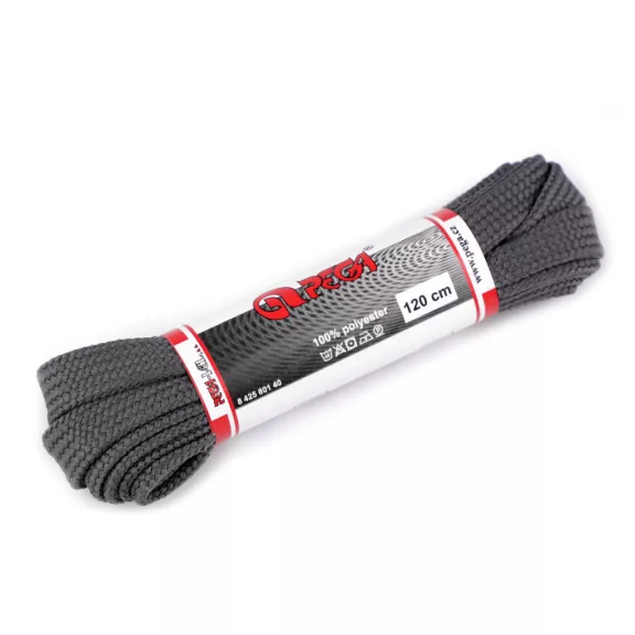Cipőfűző 120 cm-es - 8 (4006) szürke (10 pr) Cipőfűző 120 cm-es - 8 (4006) szürke (10 pr)