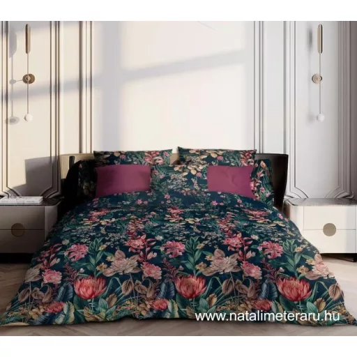 Édenkert pamutperkál 220 cm széles - luxus textil