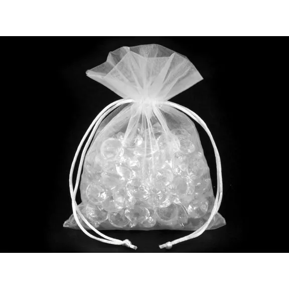 Organza ajándéktasak 13x18 cm - 1 fehér (100 db-os csomagolás) Organza ajándéktasak 13x18 cm - 1 fehér (100 db-os csomagolás)