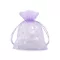 Organza ajándéktasak 13x18 cm - 15 (11) lila (10 db-os csomagolás)