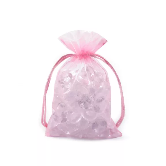 Organza ajándéktasak 10x15 cm - 19 rózsaszín világos (100 db-os csomagolás) Organza ajándéktasak 10x15 cm - 19 rózsaszín világos (100 db-os csomagolás)