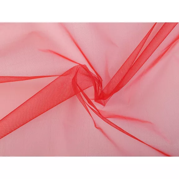 Organza kemény – piros Organza kemény – piros