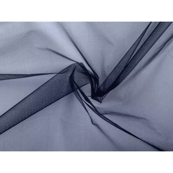 Organza kemény – sötétkék Organza kemény – sötétkék