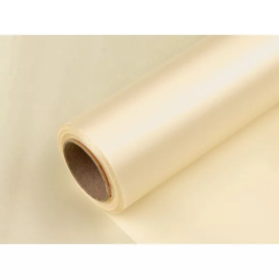 Szatén egyoldalas szélessége 36 cm - 84 világos krém (9 m-es csomagolás) Szatén egyoldalas szélessége 36 cm - 84 világos krém (9 m-es csomagolás)