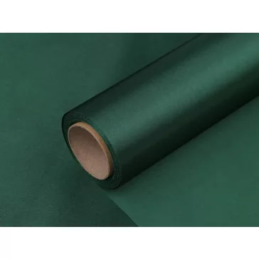   Szatén egyoldalas szélessége 36 cm - 128 zöld sötét (36 m-os csomagolás)