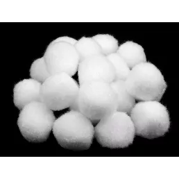 Színes zsenília Pom pom golyó  Ø25 mm