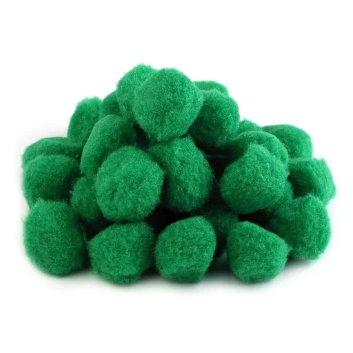 Színes zsenília Pom pom golyó  Ø25 mm