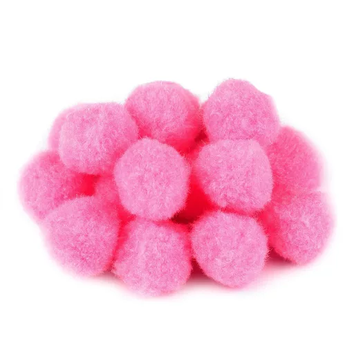 Színes zsenília Pom pom golyó  Ø25 mm