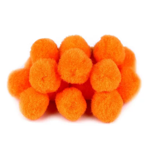 Színes zsenília Pom pom golyó  Ø25 mm