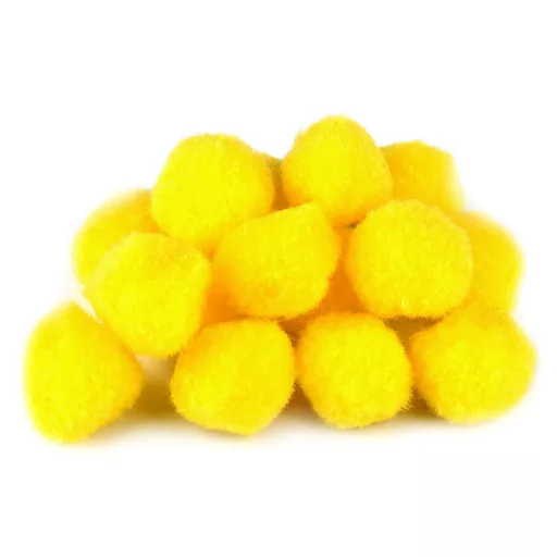 Színes zsenília Pom pom golyó  Ø25 mm