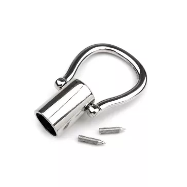 Végződés táskafülekre Ø12 mm - nikkel (30 szett)