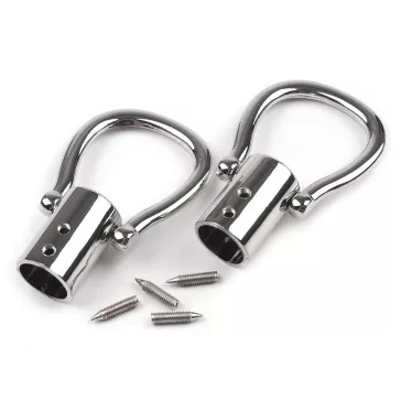Végződés táskafülekre Ø12 mm - nikkel (30 szett)