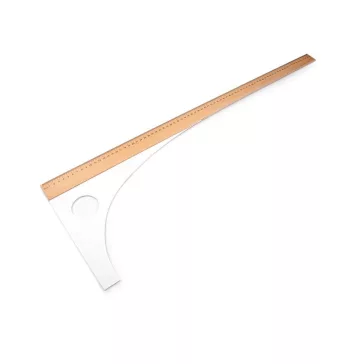   Fa szabóméter hossza 60 cm, 80 cm - 2 - 80 cm természetes közepes (3 db-os csomagolás)