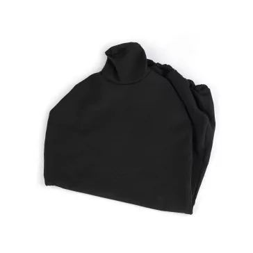 Textil huzat szabóbábra - 7 fekete (4 db-os csomagolás)