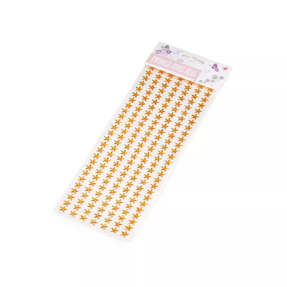 Öntapadós csillagok ragasztószalagon Ø10 mm - 2 arany (3 card) Öntapadós csillagok ragasztószalagon Ø10 mm - 2 arany (3 card)