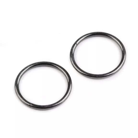 Karika Ø30 mm - 3 nikkel fekete (10 db-os csomagolás) Karika Ø30 mm - 3 nikkel fekete (10 db-os csomagolás)