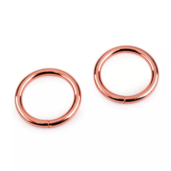 Karika Ø25 mm - 8 rózsaarany dunkel (10 db-os csomagolás) Karika Ø25 mm - 8 rózsaarany dunkel (10 db-os csomagolás)