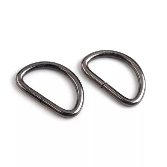 Félkarika szélesség 25 mm - 3 nikkel fekete (10 db-os csomagolás) Félkarika szélesség 25 mm - 3 nikkel fekete (10 db-os csomagolás)