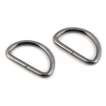   Félkarika szélessége 32 mm - 3 nikkel fekete (200 db-os csomagolás)