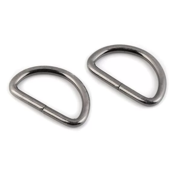 Félkarika szélessége 32 mm - 3 nikkel fekete (200 db-os csomagolás) Félkarika szélessége 32 mm - 3 nikkel fekete (200 db-os csomagolás)