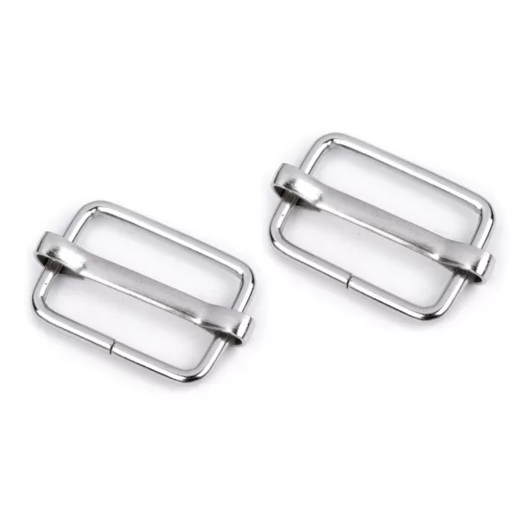 Mozgócsúszó heveder bújtató 20 mm - 1 nikkel (100 db-os csomagolás) Mozgócsúszó heveder bújtató 20 mm - 1 nikkel (100 db-os csomagolás)
